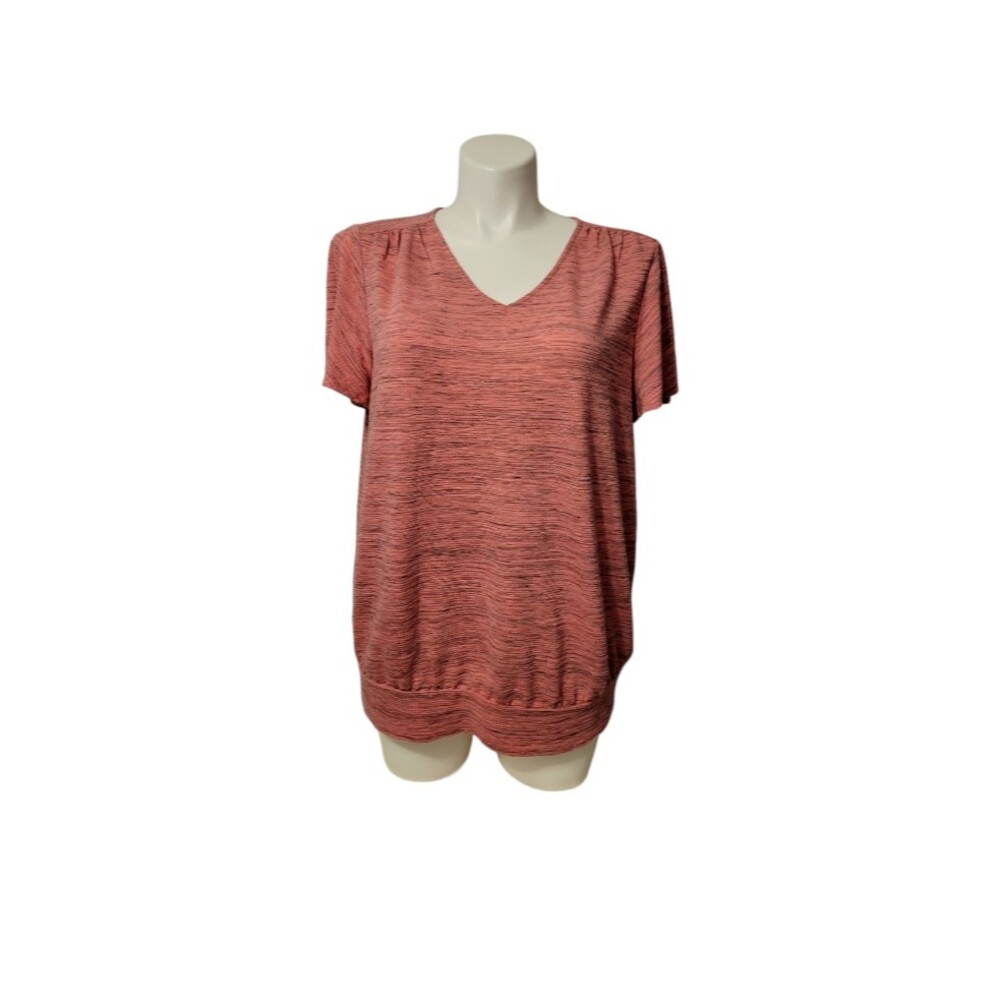 Lane Bryant Blouse W 18/20 Burnt Orange